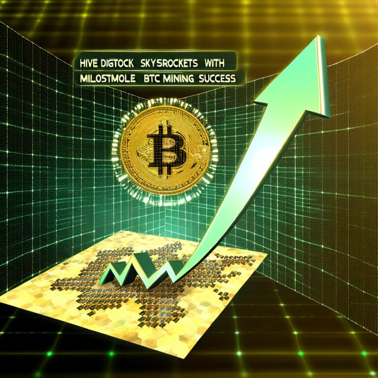 Hive Digital's Stock Skyrockets With Milestone Btc Mining Success