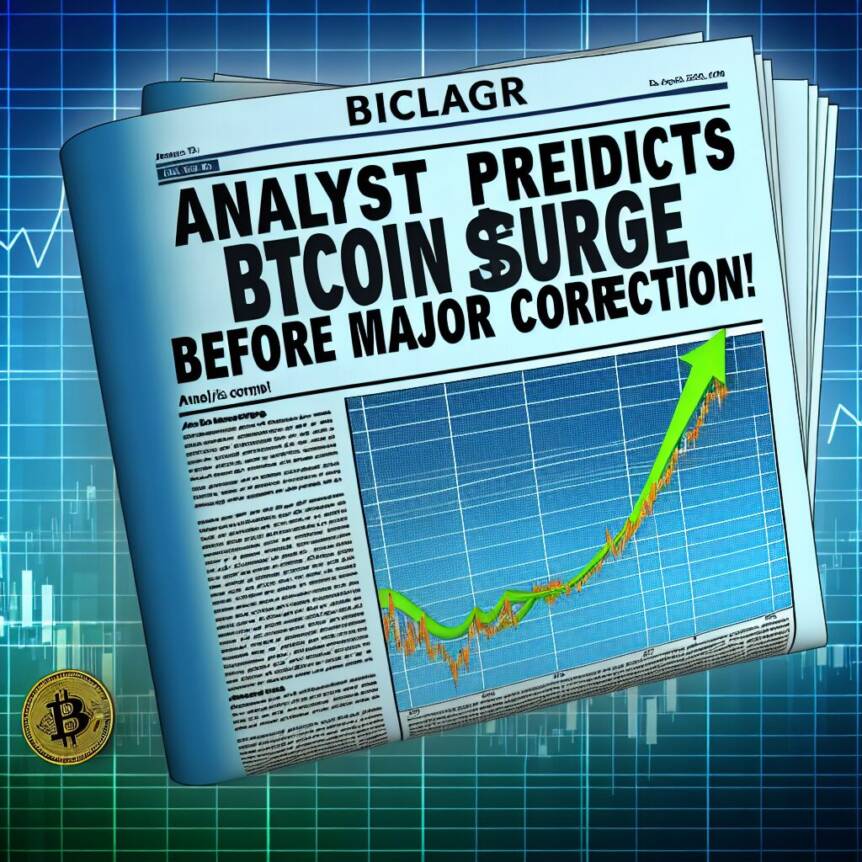 Analyst Predicts Bitcoin Surge To $135k Before Major Correction!