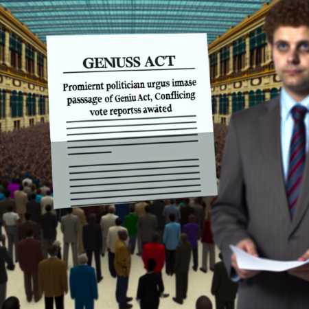 Trump Urges Immediate Passage Of Genius Act, Conflicting Vote Reports Awaited