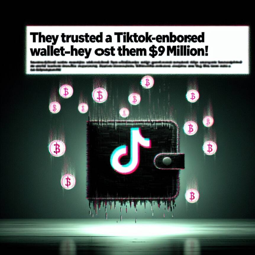 They Trusted A Tiktok-endorsed Wallet—it Cost Them $6.9 Million!