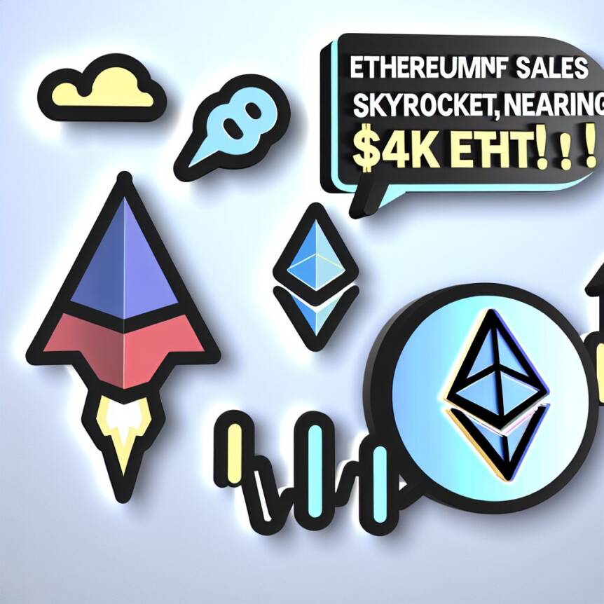 Ethereum Nft Sales Skyrocket, Nearing $4k Eth Milestone!