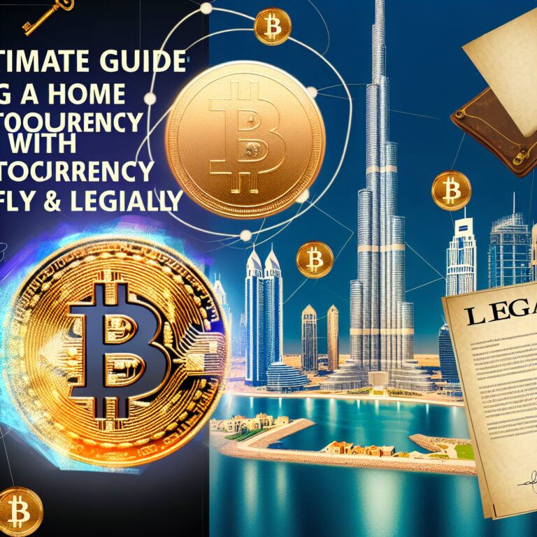 Ultimate Guide: Buying A Home In Dubai With Cryptocurrency Safely & Legally