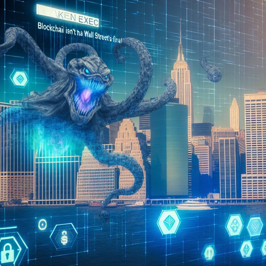 Kraken Exec Reveals: Blockchain Isn't Wall Street's Final Form!