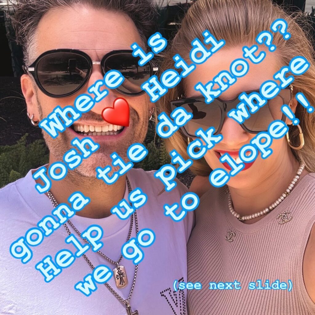Josh And Heidi Follow Up The Much Anticipated And Successful Launch Of The "spreading The Good Buzz" Podcast With A Personal Request