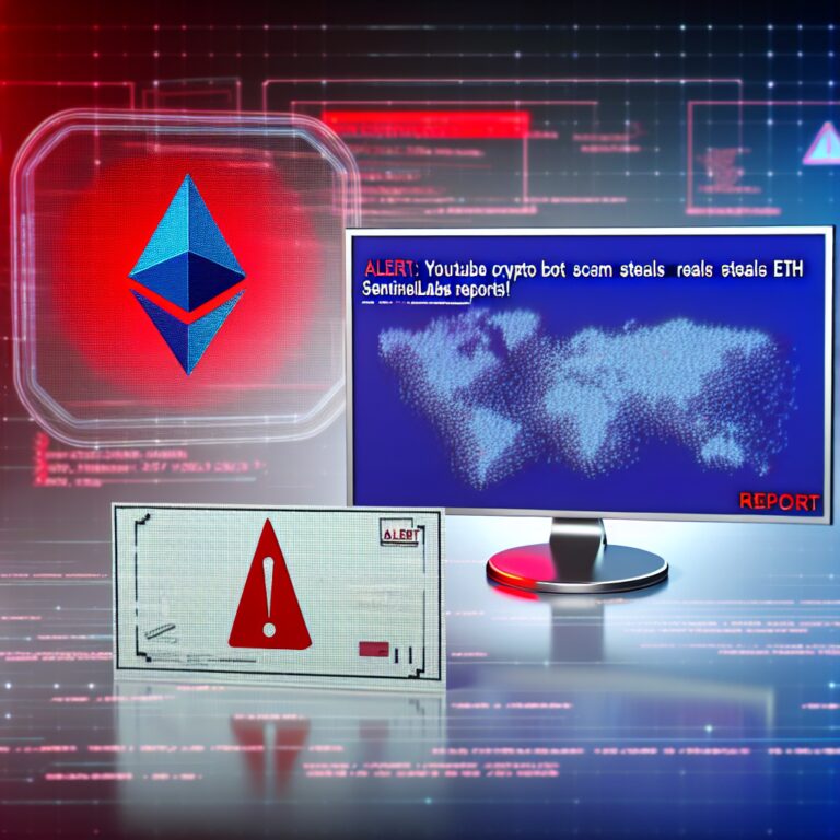 Alert: Youtube Crypto Bot Scam Steals 256 Eth, Sentinellabs Reports!