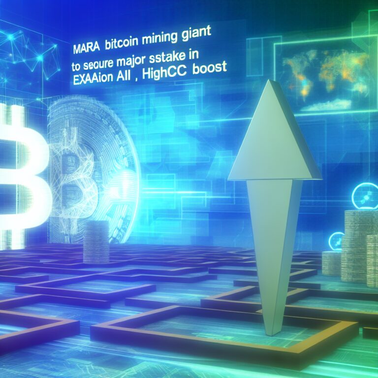 Mara Bitcoin Mining Giant To Secure Major Stake In Exaion For Ai, Hpc Boost