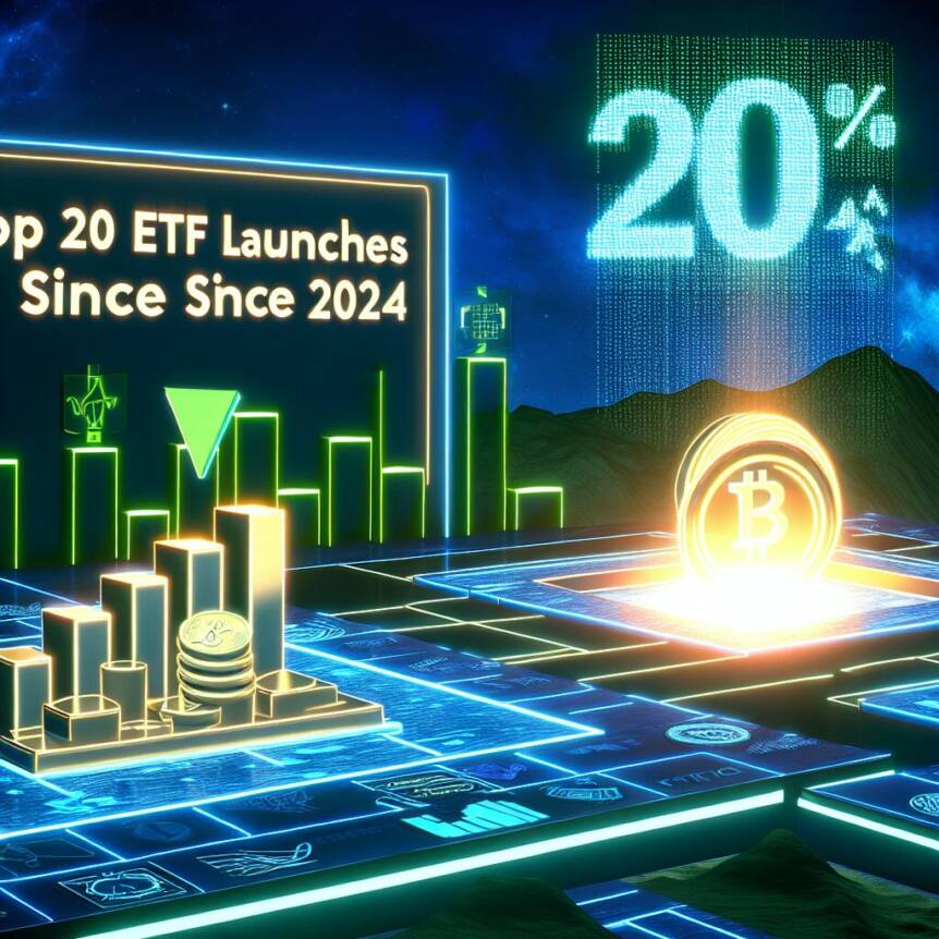 Top 20 ETF Launches Since 2024: Crypto Dominates with 50% Share Top 20 Etf Launches Since 2024: Crypto Dominates With 50% Share