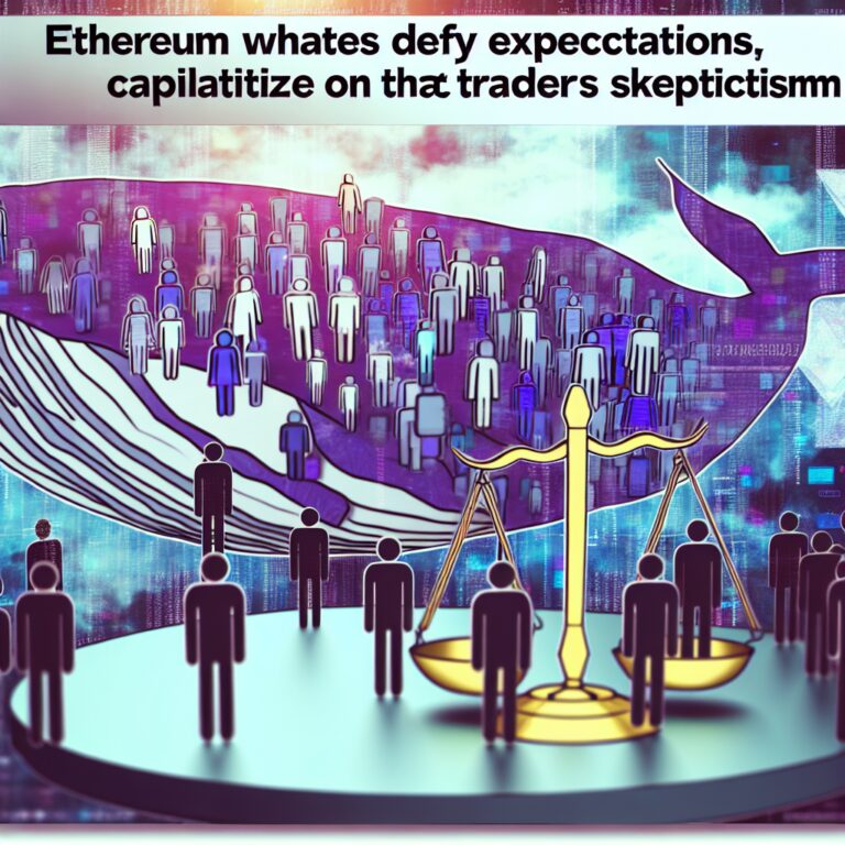 Ethereum Whales Defy Expectations, Capitalize On Trader Skepticism: Santiment