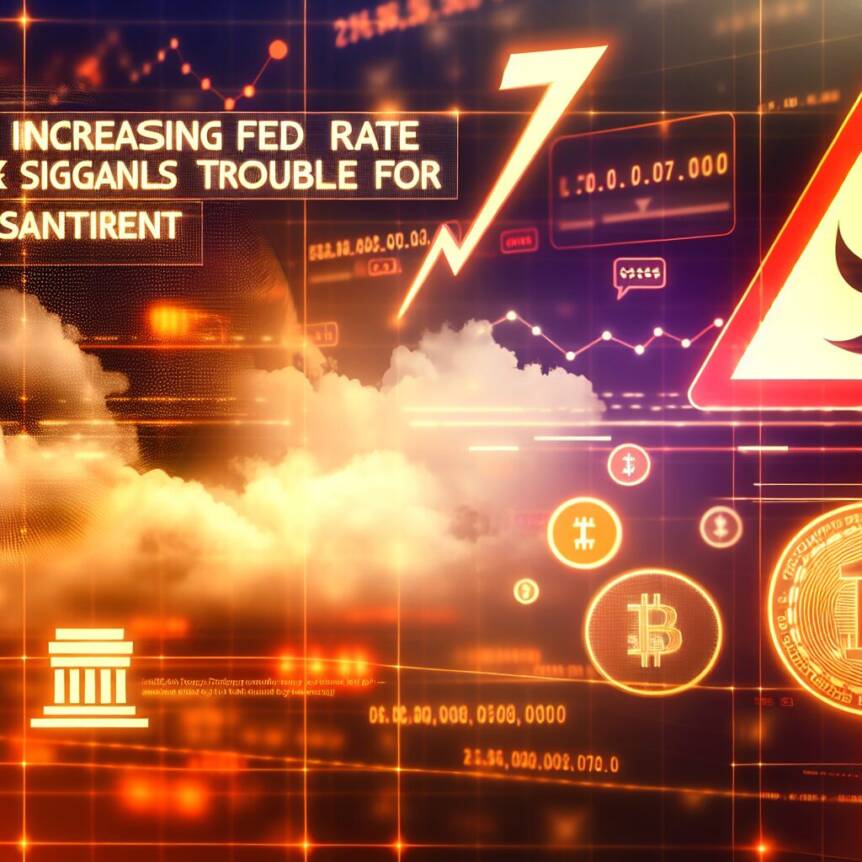 Warning: Increasing Fed Rate Talk Signals Trouble For Crypto, Says Santiment