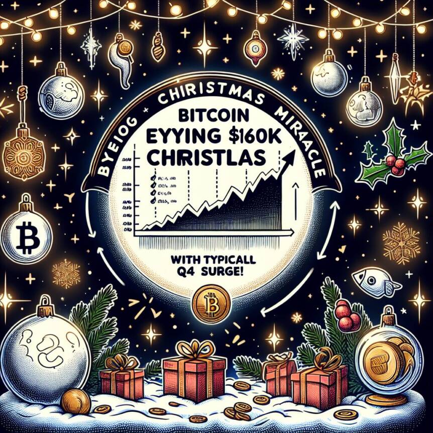 Bitcoin Eyeing $160k Christmas Miracle With Typical Q4 Surge!