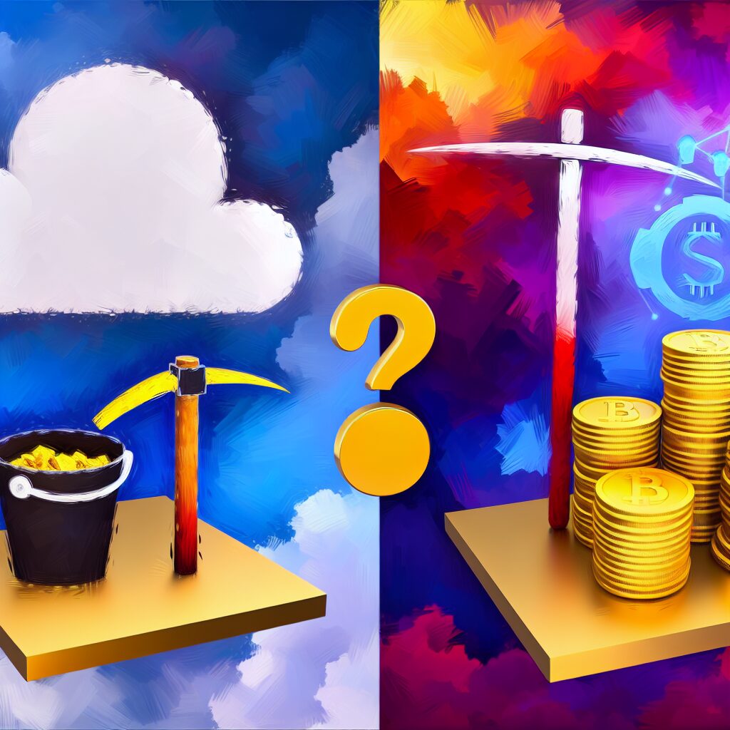 Cloud Mining or Crypto Staking: The Most Profitable Choice for 2025?