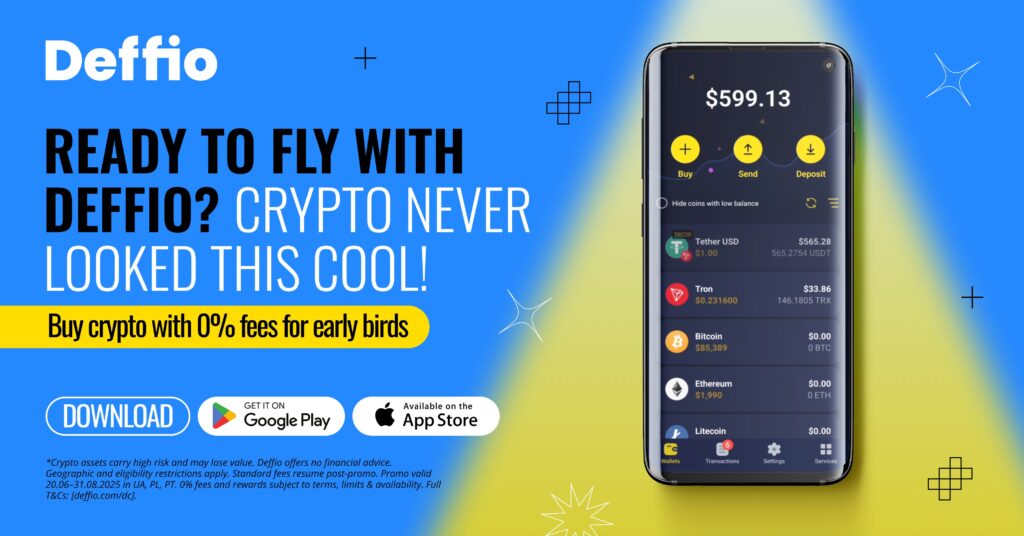 Deffio’s New Crypto Wallet Offers 0% Fees And Full Ownership*
