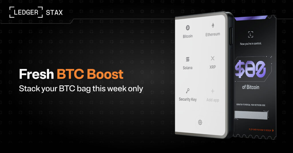 Fresh Btc Boost: Get Up To $90 In Free Bitcoin With A New Ledger