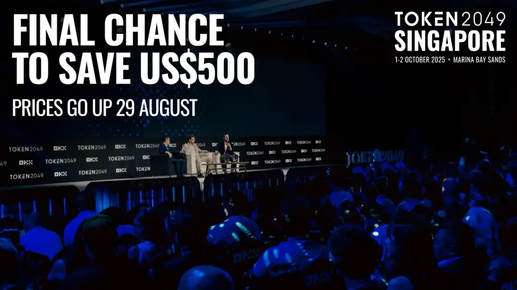 Don’t Miss Out: TOKEN2049 Early Bird Tickets Ending Soon