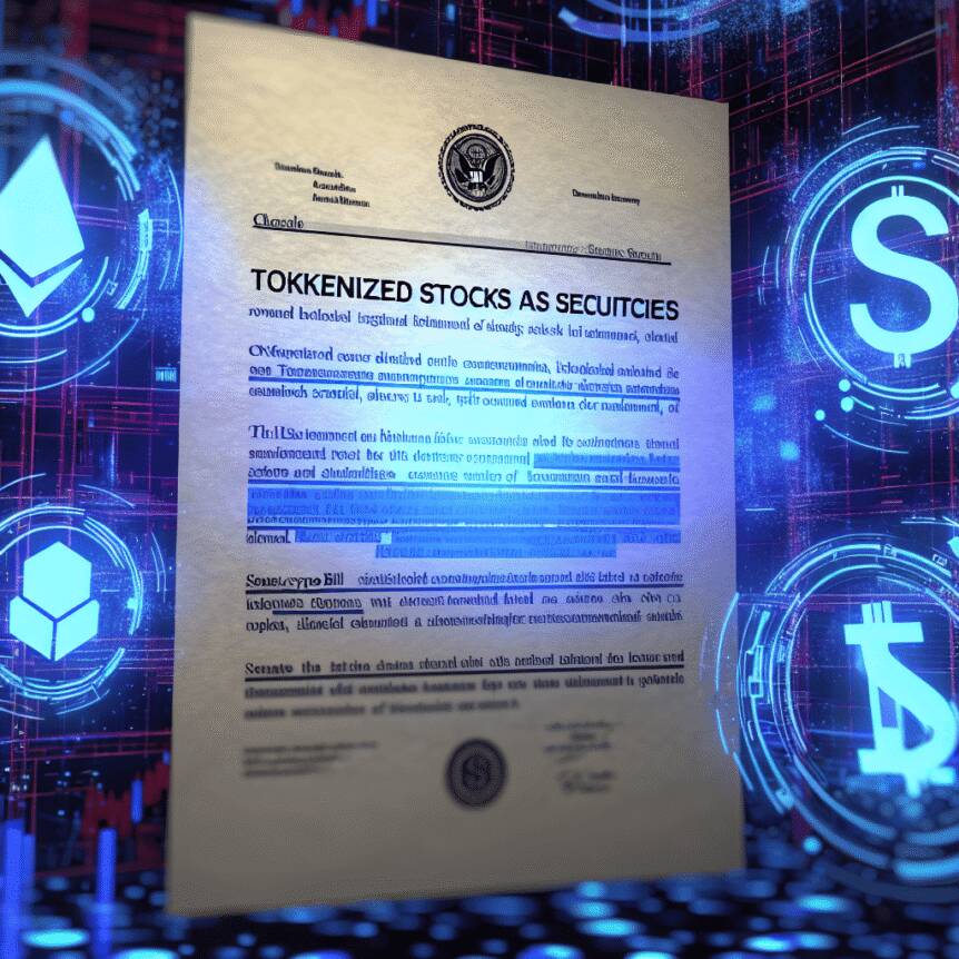 Senate Crypto Bill Adds Clause To Treat Tokenized Stocks As Securities