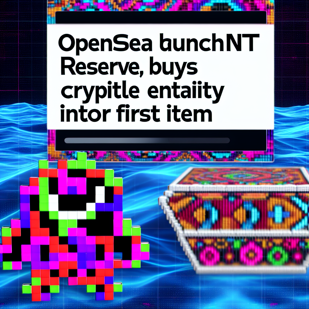 OpenSea Launches NFT Reserve, Buys CryptoPunk as First Item