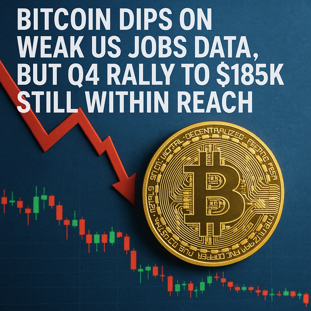 Bitcoin Dips On Weak Us Jobs Data, But Q4 Rally To $185k Still Within Reach