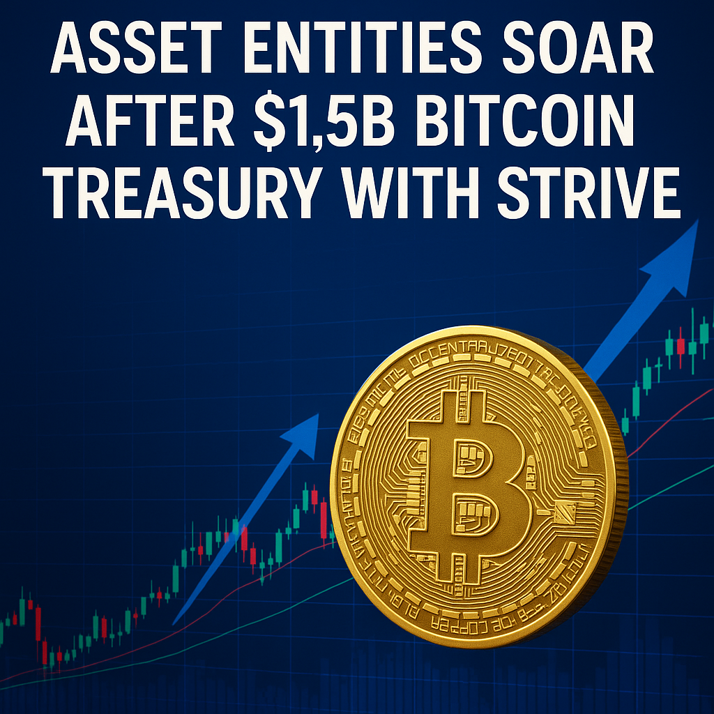 Asset Entities Soar After $1.5B Bitcoin Treasury Merger with Strive