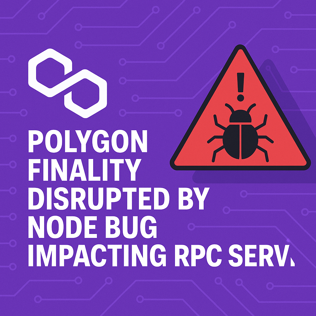 Polygon Finality Disrupted By Node Bug Impacting Rpc Services