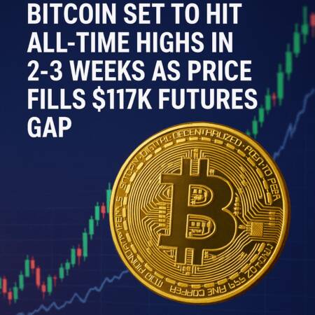 Bitcoin Set To Hit All-time Highs In 2-3 Weeks As Price Fills $117k Futures Gap