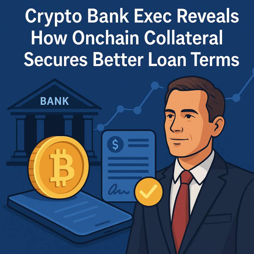 Crypto Bank Exec Reveals How Onchain Collateral Secures Better Loan Terms