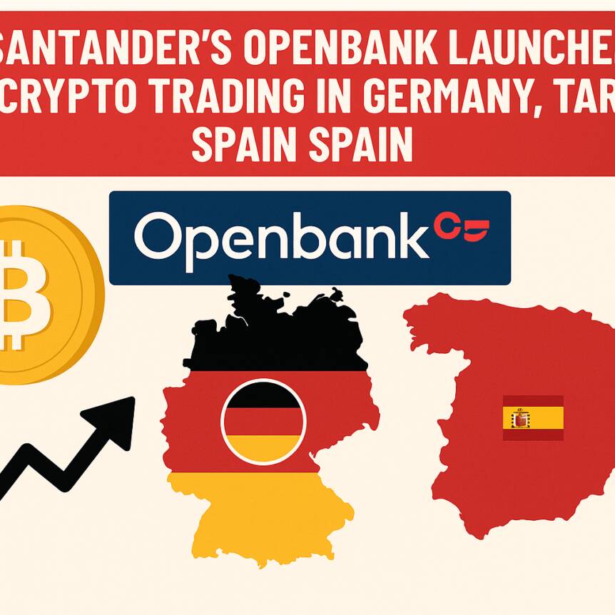 Santander’s Openbank Launches Crypto Trading in Germany, Targets Spain