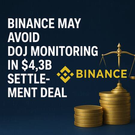 Binance May Avoid Doj Monitoring In $4.3b Settlement Deal