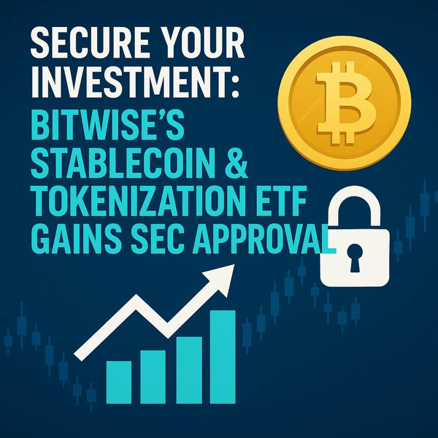  Bitwise’s Stablecoin & Tokenization Etf Gains Sec Approval
