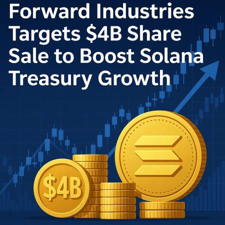 Forward Industries Targets $4b Share Sale To Boost Solana Treasury Growth
