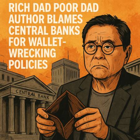 Rich Dad Poor Dad Author Blames Central Banks For Wallet-wrecking Policies