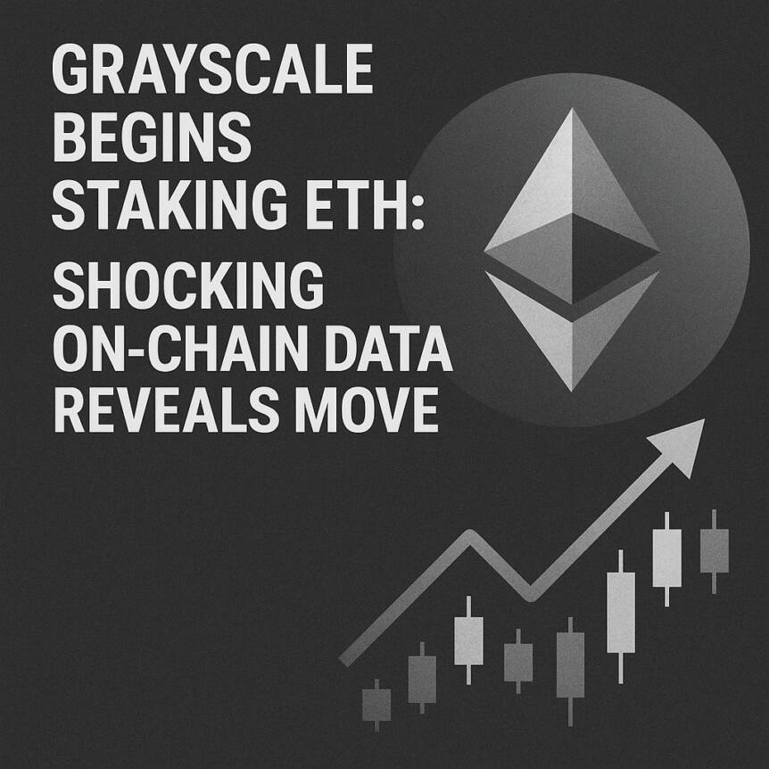 Grayscale Begins Staking ETH: Shocking On-Chain Data Reveals Move