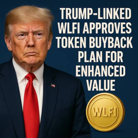 Trump-linked Wlfi Approves Token Buyback Plan For Enhanced Value