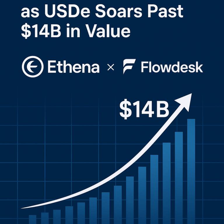 Ethena Teams Up With Flowdesk As Usde Soars Past $14b In Value