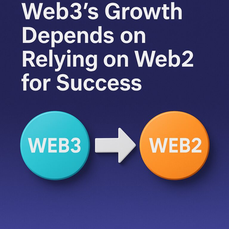 Web3's Growth Depends On Relying On Web2 For Success