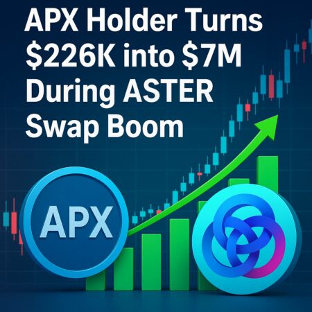Apx Holder Turns $226k Into $7m During Aster Swap Boom