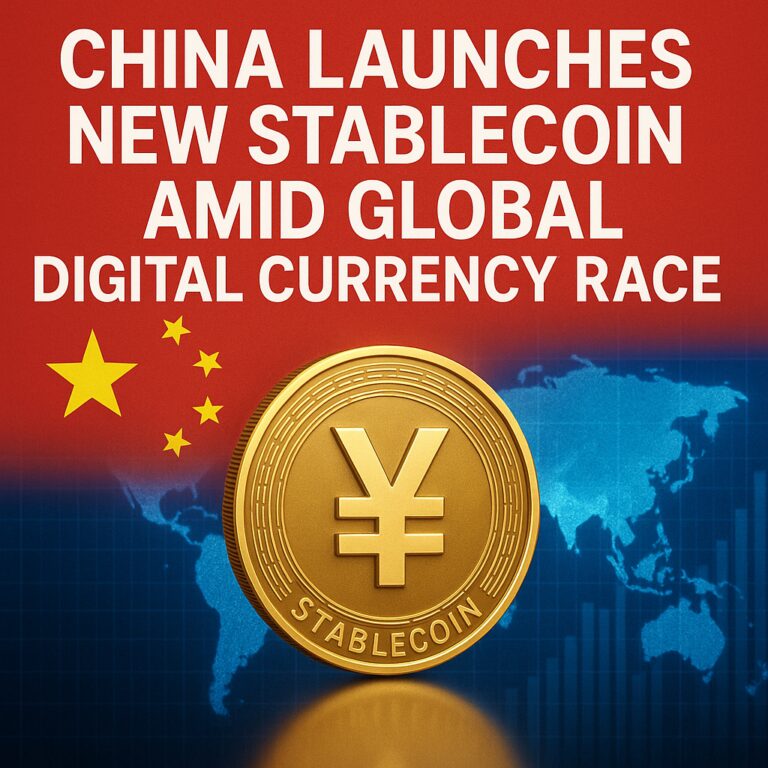 China Launches New Stablecoin Amid Global Digital Currency Race