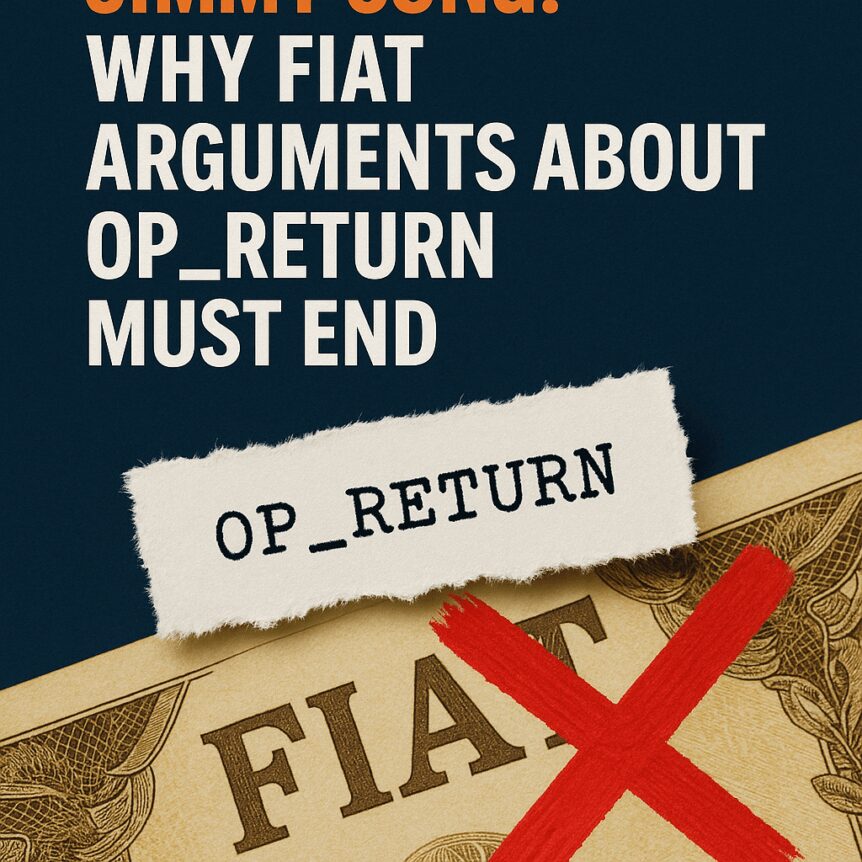Why Fiat Arguments About Op_return Must End