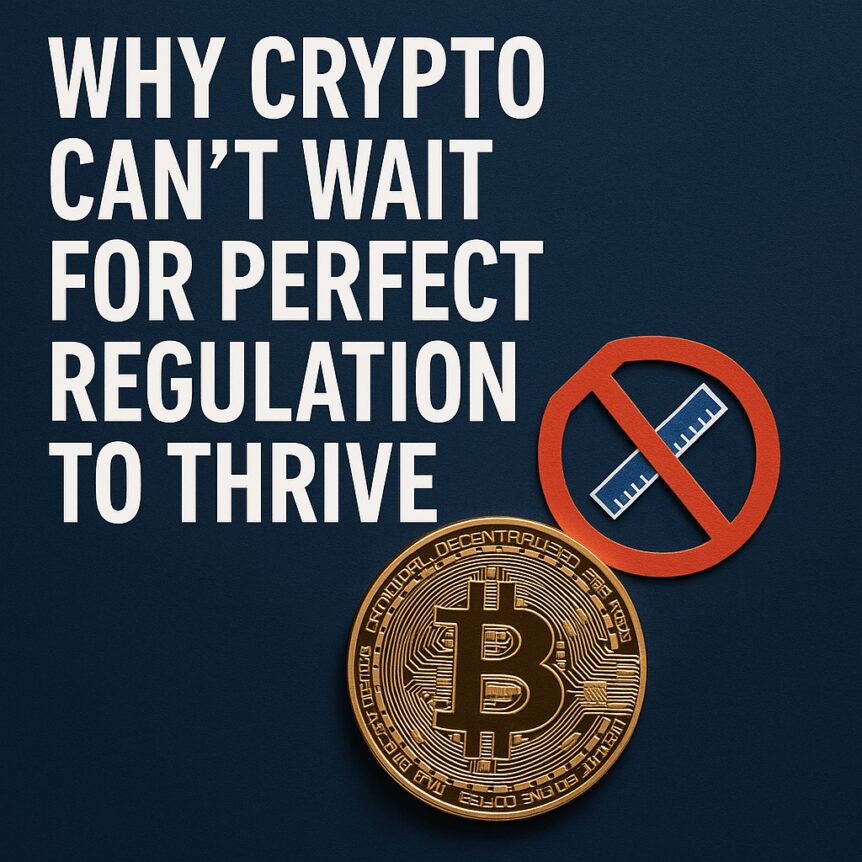 Why Crypto Can't Wait For Perfect Regulation To Thrive