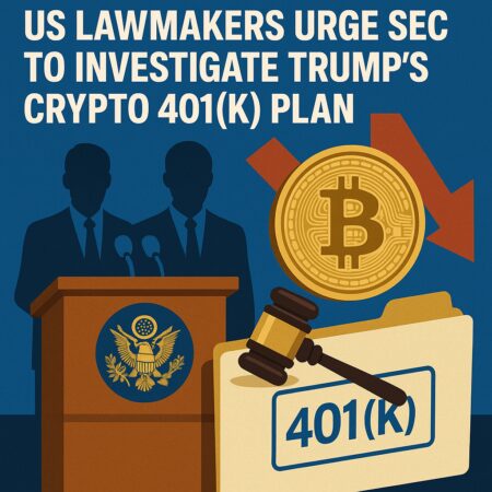 Us Lawmakers Urge Sec To Investigate Trump’s Crypto 401(k) Plan