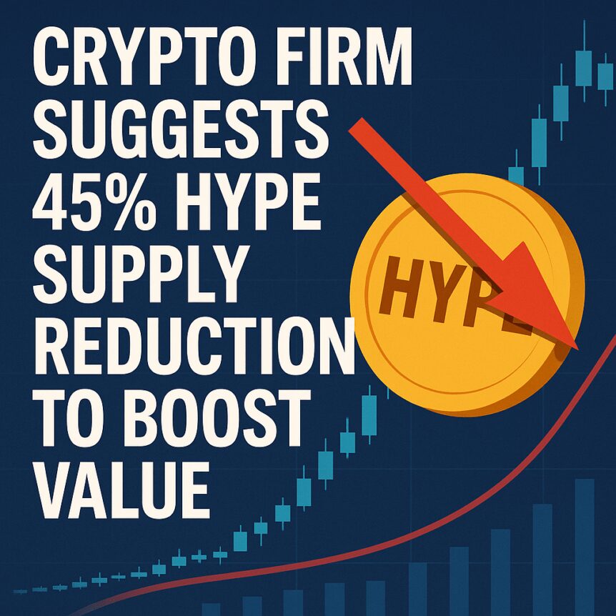 Crypto Firm Suggests 45% Hype Supply Reduction To Boost Value
