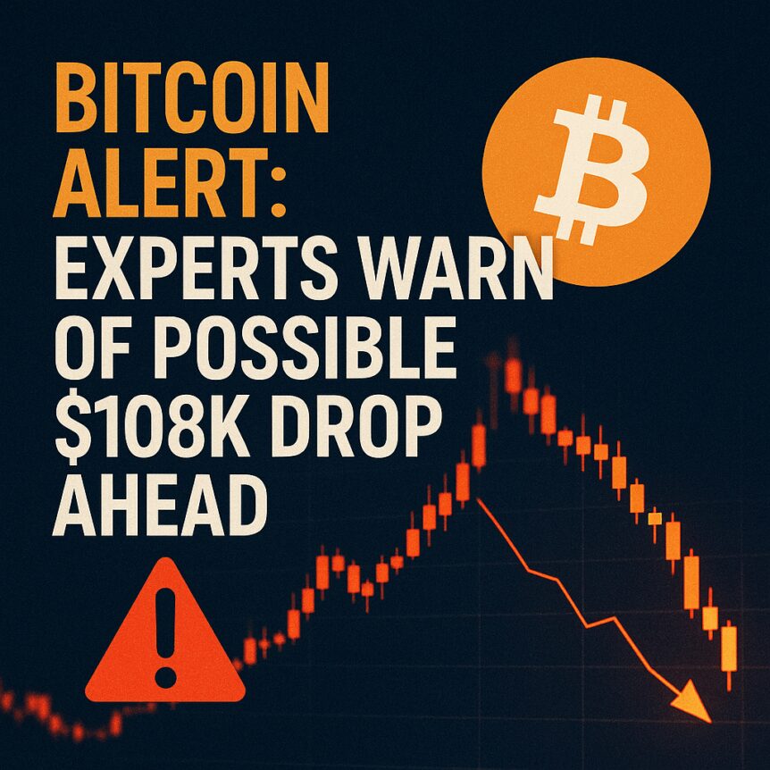  Experts Warn Of Possible $108k Drop Ahead