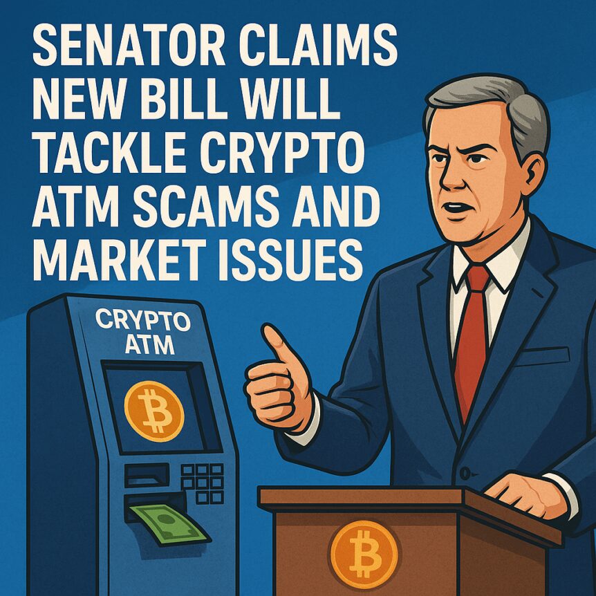 Senator Claims New Bill Will Tackle Crypto ATM Scams and Market Issues