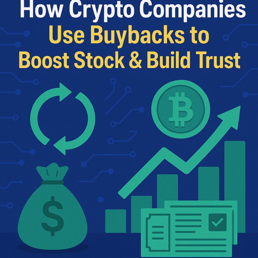 How Crypto Companies Use Buybacks To Boost Stock & Build Trust
