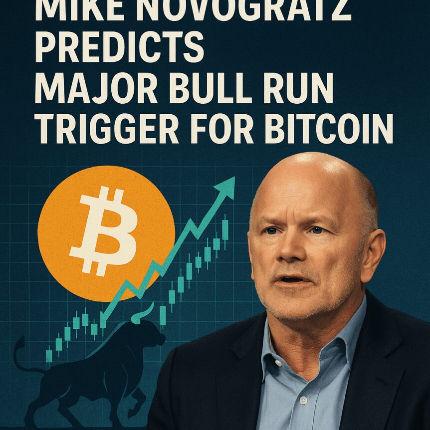 Mike Novogratz Predicts Major Bull Run Trigger For Bitcoin