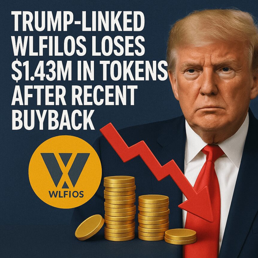 Trump-linked Wlfilos Loses $1.43m In Tokens After Recent Buyback