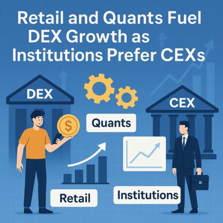 Retail And Quants Fuel Dex Growth As Institutions Prefer Cexs