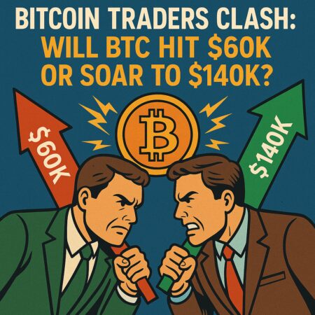 Bitcoin Traders Clash: Will BTC Hit $60K or Soar to $140K? Bitcoin Traders Clash: Will Btc Hit $60k Or Soar To $140k?