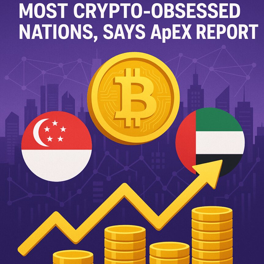 Singapore & UAE Top List as Most Crypto-Obsessed Nations, says ApeX Report