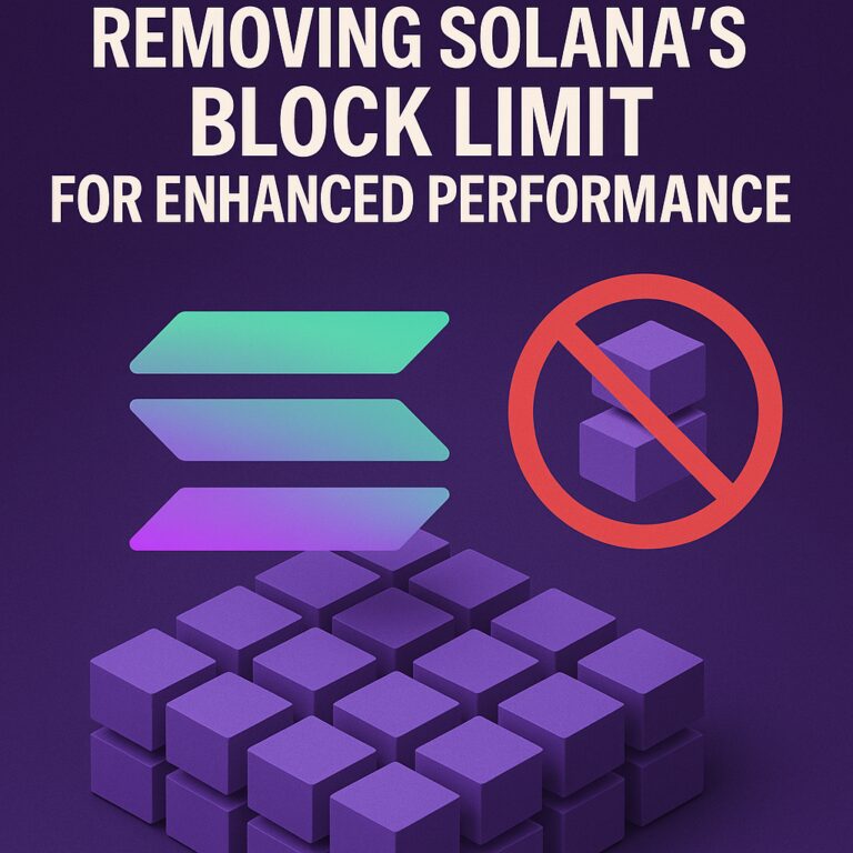 Devs Suggest Removing Solana’s Block Limit For Enhanced Performance