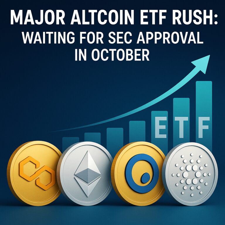 Major Altcoin Etf Rush: Waiting For Sec Approval In October